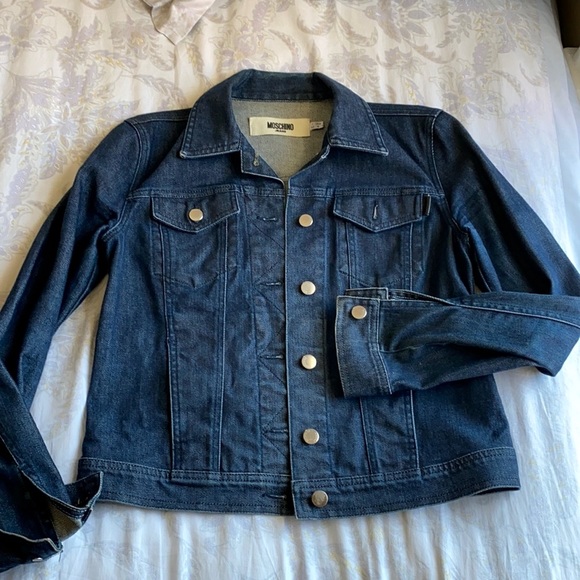Moschino Jeans dark denim jacket size 8